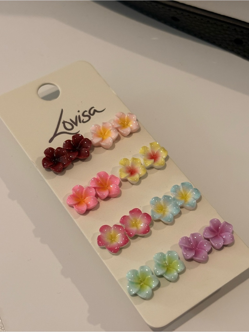 Floral Stud Earrings set